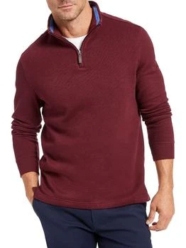 Club Room | Mens 1/4 Zip Comfy Pullover Sweater 4.9折