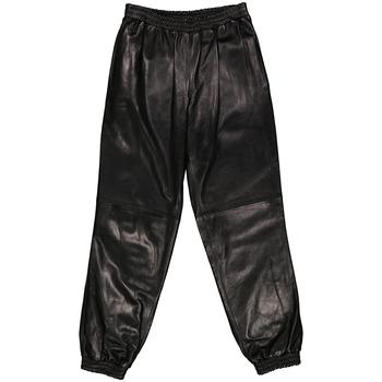 Burberry | Burberry Runway Mens Black Leather Trousers, Size Small商品图片,6.9折