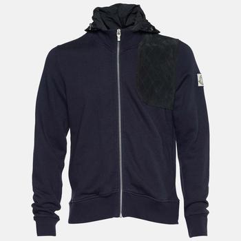 盟可睐图片, [二手商品] Moncler | Moncler Gamme Bleu Blue Cotton Hoodie XL商品图片 5.8折