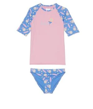 Roxy | Lorem Short Sleeve Rashguard (Toddler/Little Kids/Big Kids),商家Zappos,价格¥285