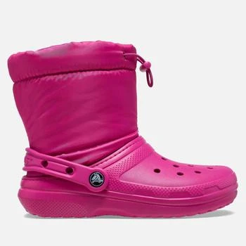 推荐Crocs Kids' Classic Lined Neo Puff Rubber and Nylon Boots商品