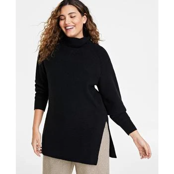 On 34th | Women's Turtleneck Waffle-Knit Tunic Sweater, Created for Macy's 3.9折