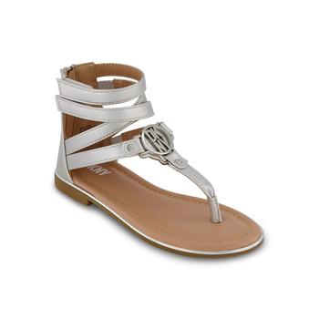 商品DKNY | Little Girls Gladiator Thong Sandals,商家Macy's,价格¥358图片
