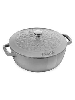Staub | 3.75-Quart Essential French Oven Lilly Lid商品图片,4.9折