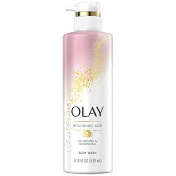 Olay | Cleansing & Nourishing Body Wash, Hyaluronic Acid,商家Walgreens,价格¥104