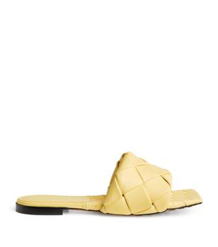 Bottega Veneta | Quilted Leather Lido Flat Sandals商品图片,独家减免邮费