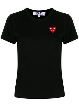 推荐COMME DES GARCONS PLAY - Cotton Heart Logo-patch T-shirt商品