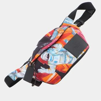 推荐Valentino Garavani Nylon & leather Sling backpack Multicolor商品