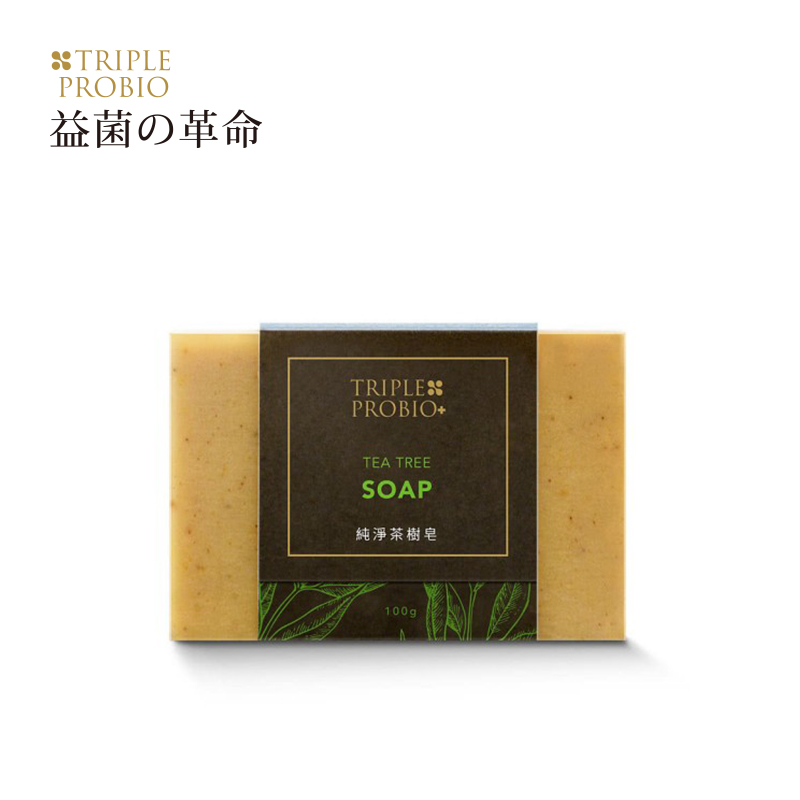 商品Triple Probio | 纯净茶树手工皂(100g/块) | Handmade Soap,商家Triple Probio,价格¥83图片