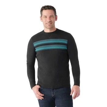 推荐Smartwool Men's Sparwood Stripe Crew Sweater商品