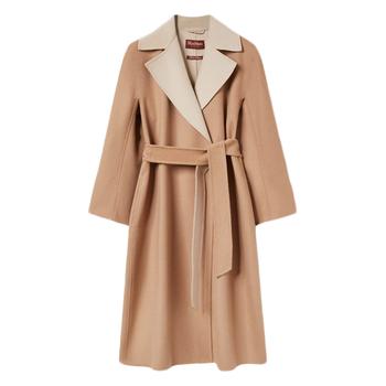 麦丝玛拉评价, Max Mara | CLES 拼色初剪羊毛大衣【香港仓极速发货】商品图片 5.3折×额外7.5折, 额外七五折