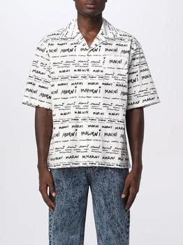 Marni | Marni shirt in cotton with all-over logo,商家GIGLIO.COM,价格¥5143