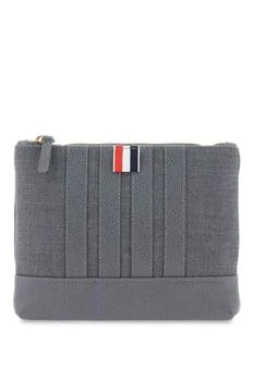 Thom Browne | 4-bar Zipped Wash Bag,商家Italist,价格¥3286