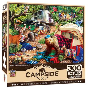 商品Masterpieces Puzzles | Campside Trouble 300 Piece Puzzle,商家Walgreens,价格¥168图片
