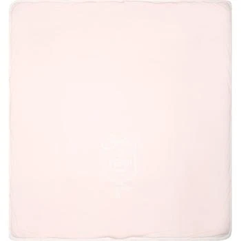Fendi | Pink Blanket For Baby Girl With  Emblem,商家Italist,价格¥2407