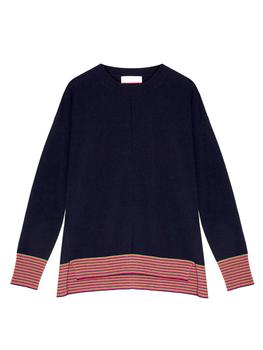 Iris & Ivy, Cocoa Cashmere | Iris Navy Jumper商品图片 