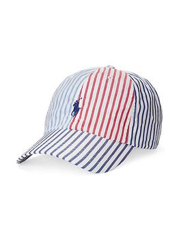 ralph lauren sport, Ralph Lauren | Striped Logo Sport Cap商品图片 满$250减$50, 满减