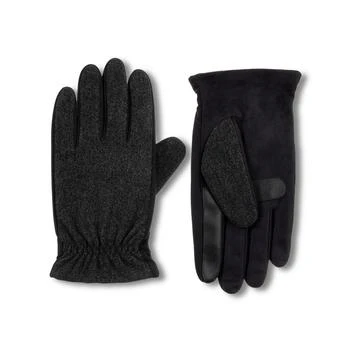 Isotoner Signature | Isotoner Men's Lined Casual Touchscreen Gloves 5.9折, 独家减免邮费