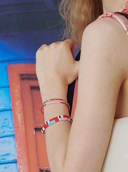 MKI Miyuki Zoku是什么牌子, AMAG STUDIO | [x ahere] Miyuki Beads Cord Bracelet商品图片 