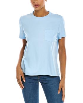 时尚new york女装, JONES NEW YORK | Jones New York Pocket T-Shirt商品图片 4.8折×额外8.5折, 额外八五折