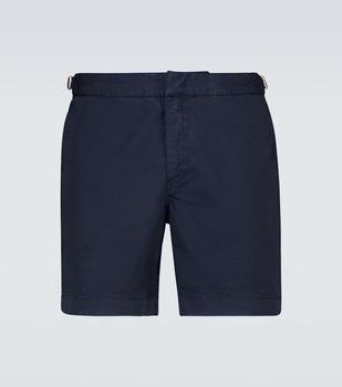 推荐Bulldog cotton-twill shorts商品