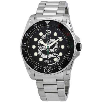Gucci | Dive Quartz Black Dial Men's Watch YA136218商品图片,6.1折