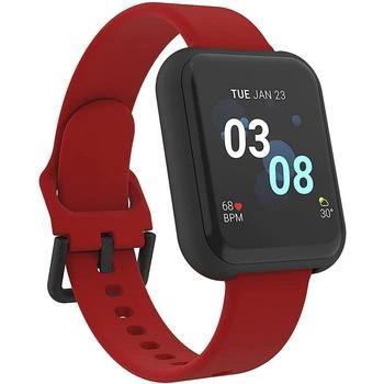 推荐Air 3 Unisex Heart Rate Red Strap Smart Watch商品