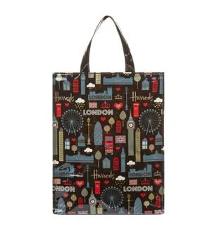 Harrods | Medium Glitter London Shopper Bag 