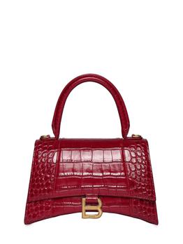 巴黎世家沙漏包怎么选, Balenciaga | Hourglass Croc Embossed Leather Bag商品图片 