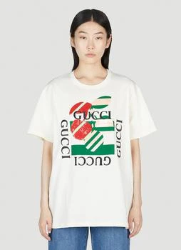 Gucci | Cherry Sequin T-Shirt 6.4折