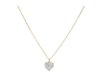 Kate Spade | My Love Glitter Heart Pendant Necklace商品图片,7.4折, 独家减免邮费