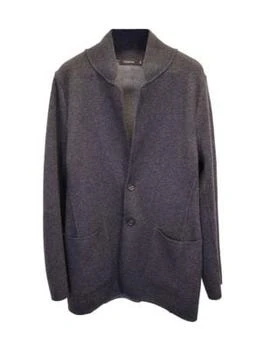 推荐Ermenegildo Zegna Buttoned Sweater In Grey Cashmere商品