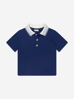 推荐Fendi  Blue Baby Boys Logo Polo Shirt商品