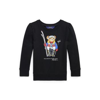 Ralph Lauren | Polo Bear Fleece Sweatshirt (Little Kids)商品图片,7折, 独家减免邮费