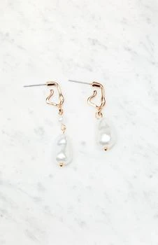 LA Hearts | Pearl Drop Earrings,商家PacSun,价格¥21