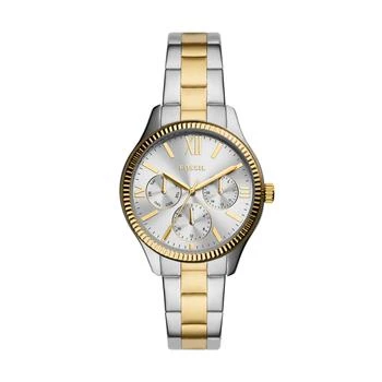 Fossil | Fossil Women's Rye Multifunction, Silver-Tone Alloy Watch,商家Premium Outlets,价格¥552