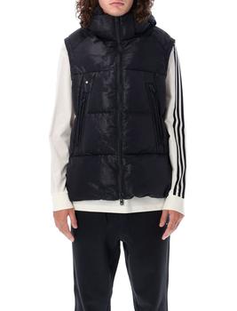 商品Y-3 | Y-3 Graphic-Printed Hooded Padded Gilet,商家Cettire,价格¥4476图片