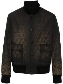 Fendi | Fendi `Shaded Ff Logo` Padded Jacket,商家Spinnaker Boutique,价格¥19373