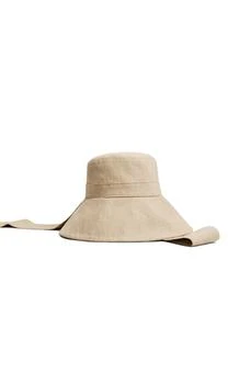 推荐Jacquemus - Le Bob Bando Linen Bucket Hat - Neutral - EU 56 - Moda Operandi商品