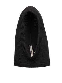 推荐Rick Owens Slip-On Knitted Balaclava Hat商品