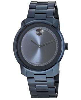 Movado | Movado Bold Blue Steel Black Dial Men's Watch 3600296商品图片,7.5折