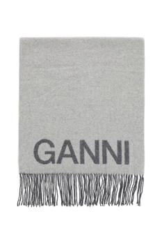 推荐Ganni Logo Scarf商品