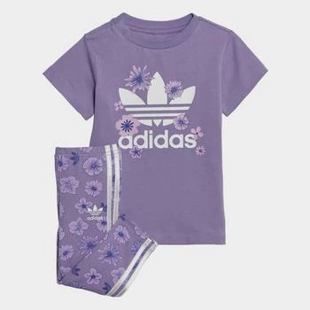 Adidas | Infant and Girls' Toddler adidas Originals Floral Dress and Leggings Set 