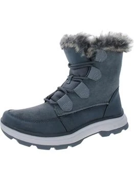 推荐Briella Womens Faux Suede Cold Weather Winter & Snow Boots商品