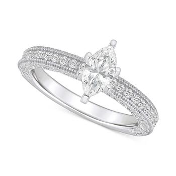 商品Diamond Marquise Engagement Ring (1-1/5 ct. t.w.) in 14k Gold图片