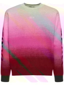 GCDS | Brushed Degradé Virgin Wool Knit Sweater 额外8折, 额外八折