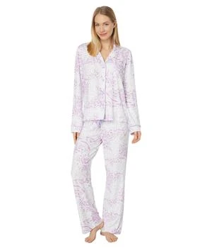 P.J. Salvage | Walk The Line Grey Striped PJ Set 