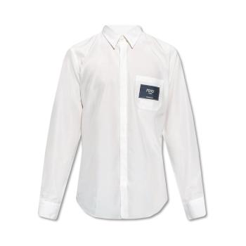 推荐FENDI 男士白色棉质衬衫 FS0585-A9RT-F0RQ0商品
