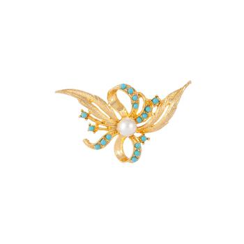 商品Susan Caplan Vintage | 1970s vintage edwardian revival bow brooch,商家Harvey Nichols,价格¥265图片