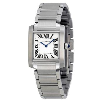 [二手商品] Cartier | Cartier Tank Francaise Ladies Quartz Watch WSTA0005商品图片,8.4折